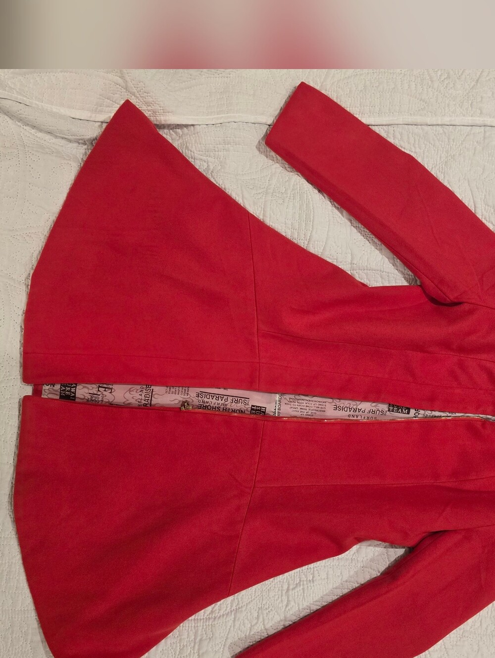 StyleWE Linen Blend Long Coat Small RedStyleWE Linen Blend Long Coat Small Red